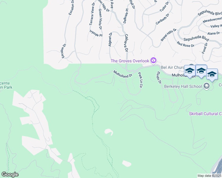 map of restaurants, bars, coffee shops, grocery stores, and more near 16660 Stone Oak Park in Los Angeles