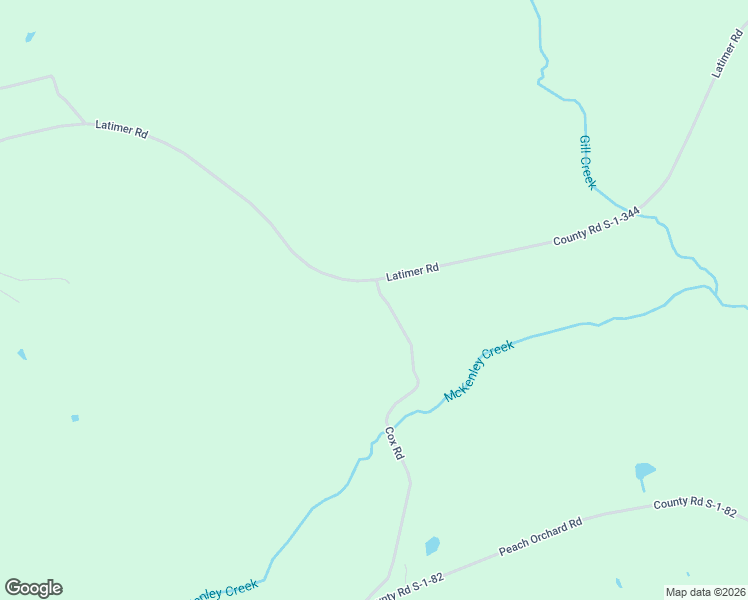 map of restaurants, bars, coffee shops, grocery stores, and more near 439 Cox Road in Calhoun Falls