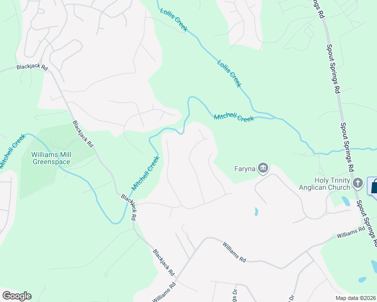 map of restaurants, bars, coffee shops, grocery stores, and more near 6735 Spring Head Drive in Flowery Branch
