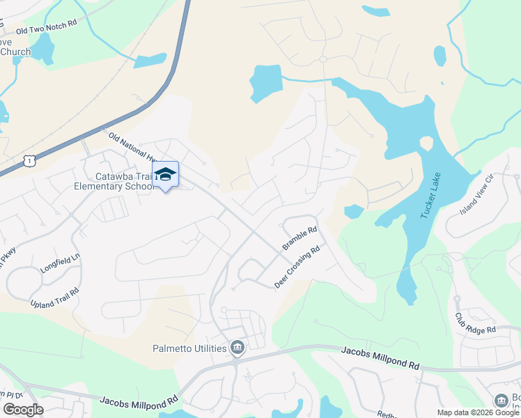 map of restaurants, bars, coffee shops, grocery stores, and more near 1113 Old National Highway in Elgin