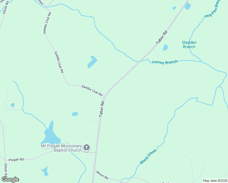 map of restaurants, bars, coffee shops, grocery stores, and more near 7931 Tabor Road in Gadsden