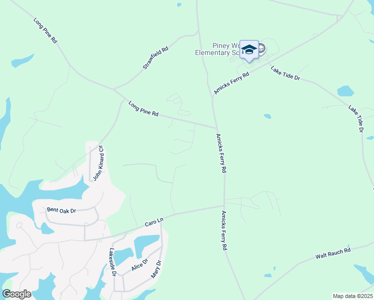 map of restaurants, bars, coffee shops, grocery stores, and more near 225 Elsoma Drive in Chapin