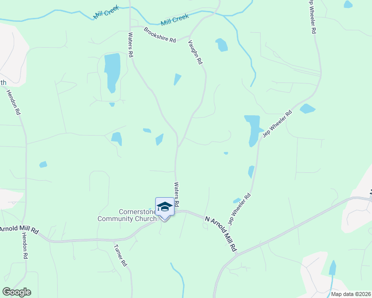 map of restaurants, bars, coffee shops, grocery stores, and more near 5500 Vaughn Road in Woodstock