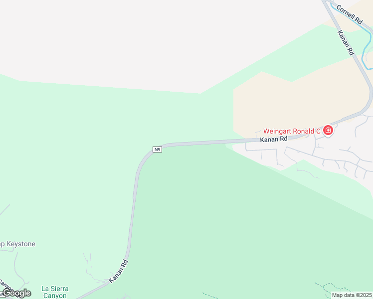 map of restaurants, bars, coffee shops, grocery stores, and more near 0 Kanan Road in Oak Park