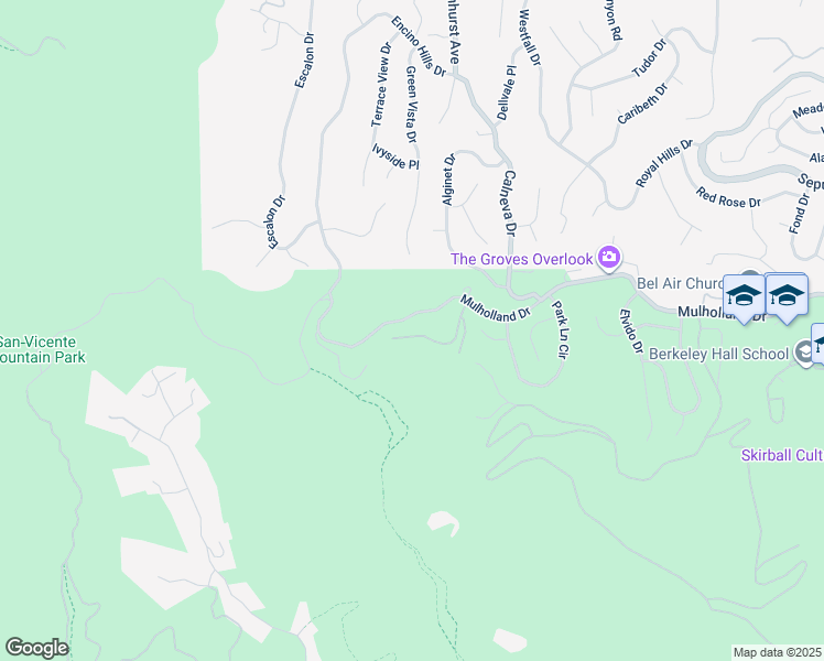 map of restaurants, bars, coffee shops, grocery stores, and more near 3123 Stone Oak Drive in Los Angeles