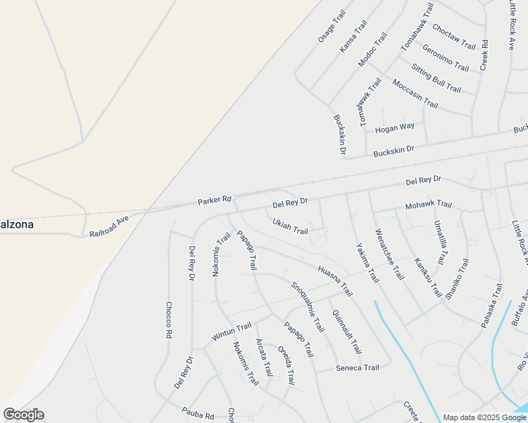 map of restaurants, bars, coffee shops, grocery stores, and more near 149205 Ukiah Trail in Big River