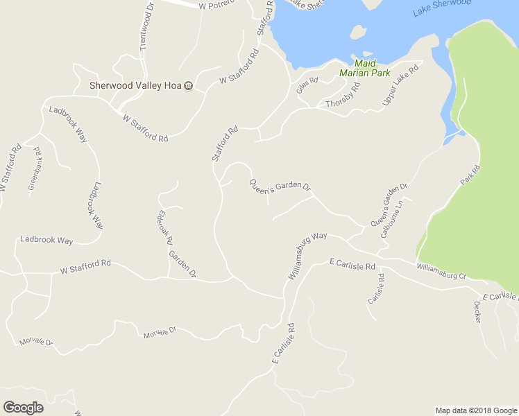 map of restaurants, bars, coffee shops, grocery stores, and more near 2784 Queens Garden Court in Thousand Oaks