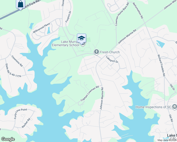 map of restaurants, bars, coffee shops, grocery stores, and more near 342 Lanyard Lane in Chapin