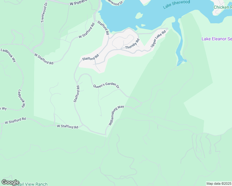 map of restaurants, bars, coffee shops, grocery stores, and more near 112 Hampstead Court in Westlake Village