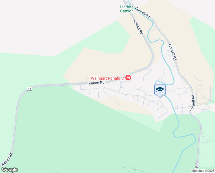 map of restaurants, bars, coffee shops, grocery stores, and more near 29379 Wagon Road in Agoura Hills