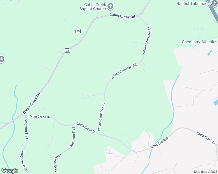map of restaurants, bars, coffee shops, grocery stores, and more near 410 Wilson Cemetery Road in Nicholson