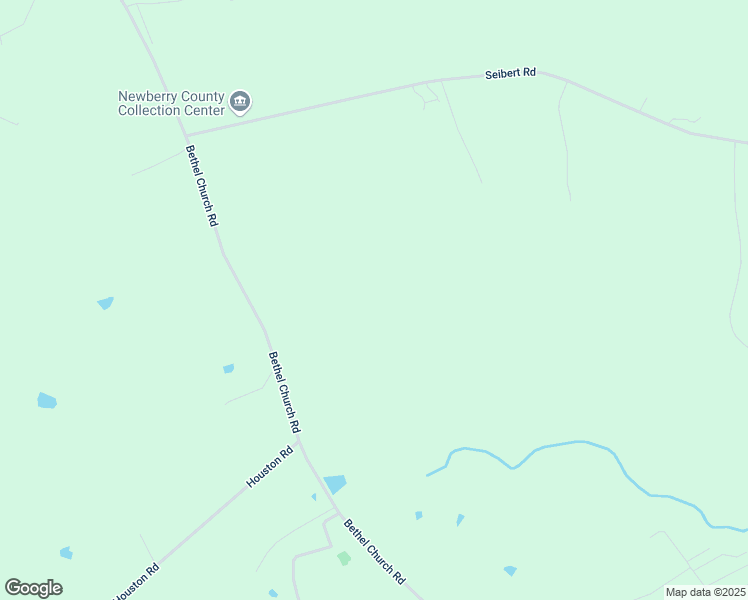 map of restaurants, bars, coffee shops, grocery stores, and more near 2982 Bethel Church Road in Prosperity