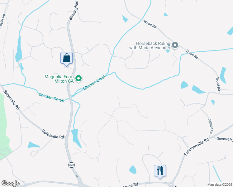 map of restaurants, bars, coffee shops, grocery stores, and more near 662 Citation Tr in Alpharetta