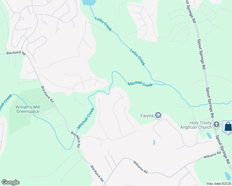 map of restaurants, bars, coffee shops, grocery stores, and more near 6785 Creeks Edge Ct in Flowery Branch