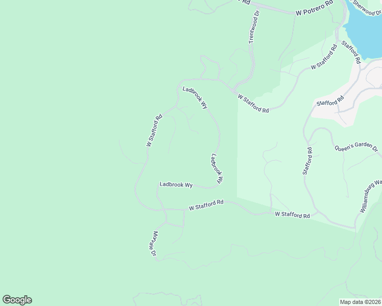 map of restaurants, bars, coffee shops, grocery stores, and more near 1072 Newbern Court in Thousand Oaks