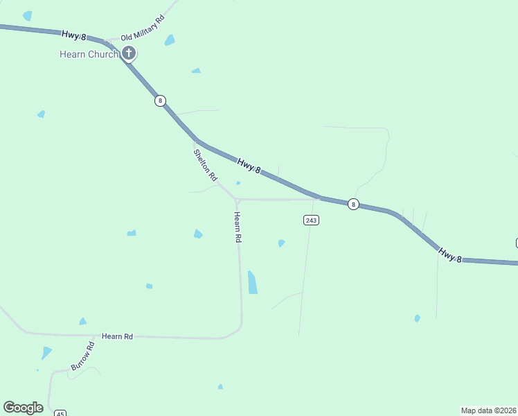 map of restaurants, bars, coffee shops, grocery stores, and more near 89 Shelton Road in Arkadelphia