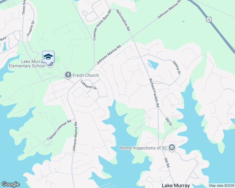 map of restaurants, bars, coffee shops, grocery stores, and more near 309 Explorer Drive in Chapin