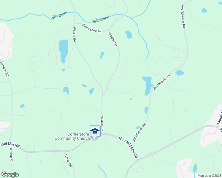 map of restaurants, bars, coffee shops, grocery stores, and more near 5509 Vaughn Road in Woodstock