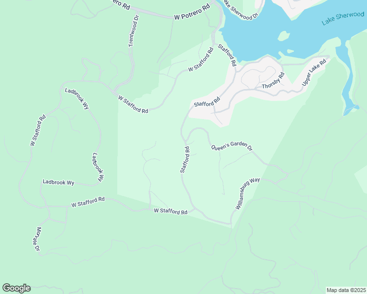 map of restaurants, bars, coffee shops, grocery stores, and more near 2651 Stafford Road in Thousand Oaks