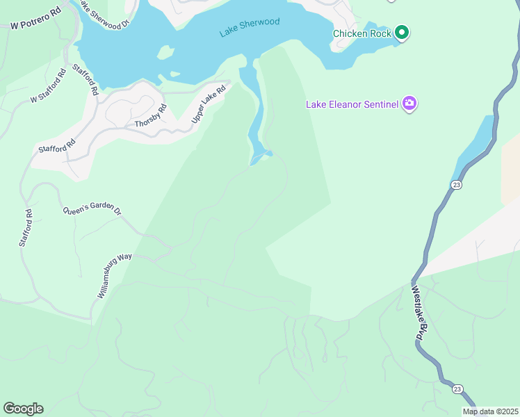 map of restaurants, bars, coffee shops, grocery stores, and more near 2775 Calbourne Lane in Thousand Oaks