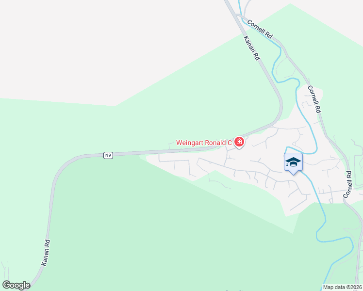 map of restaurants, bars, coffee shops, grocery stores, and more near 3701 Kanan Road in Agoura Hills