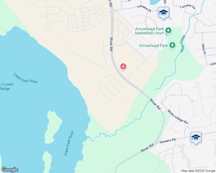 map of restaurants, bars, coffee shops, grocery stores, and more near 325 Keepsake Drive in Wilmington