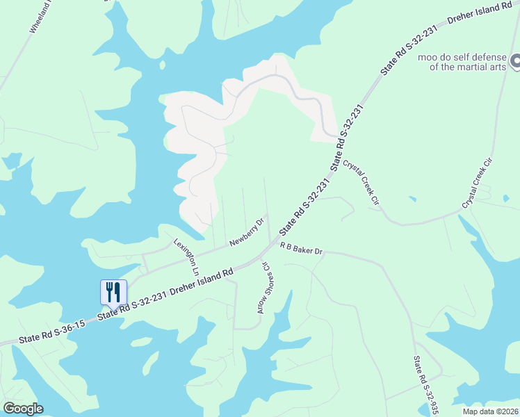map of restaurants, bars, coffee shops, grocery stores, and more near 213 Lynch Lane in Chapin