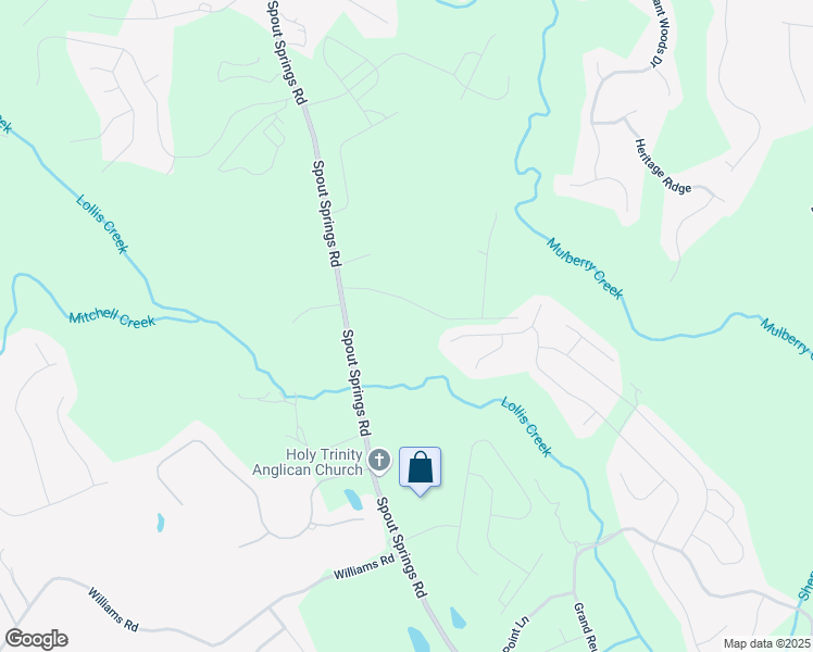 map of restaurants, bars, coffee shops, grocery stores, and more near 6996 Deaton Henry Road in Flowery Branch