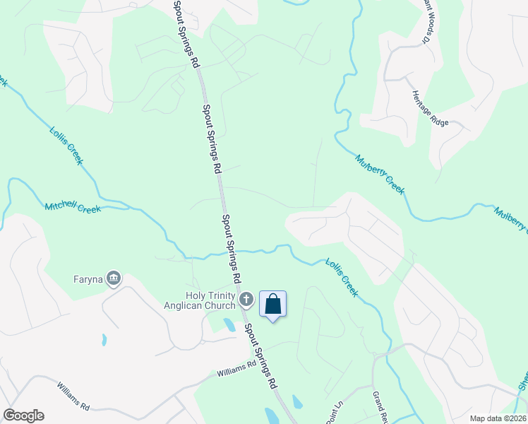 map of restaurants, bars, coffee shops, grocery stores, and more near 6982 Deaton Henry Road in Flowery Branch