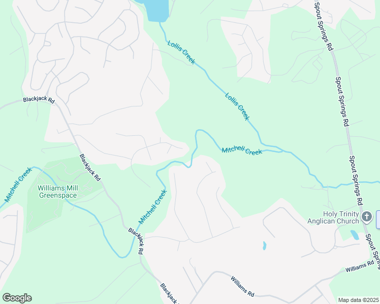 map of restaurants, bars, coffee shops, grocery stores, and more near 6342 Clearbrook Dr in Flowery Branch