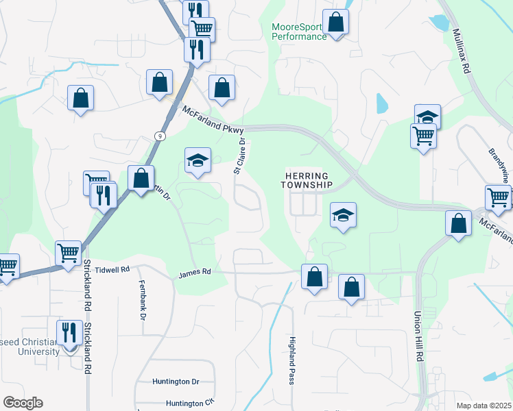 map of restaurants, bars, coffee shops, grocery stores, and more near 398 Grayson Way in Alpharetta