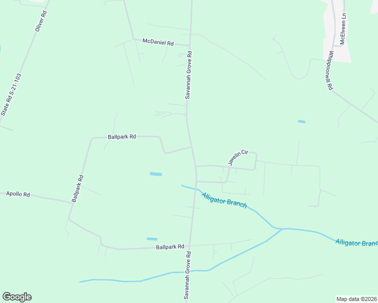 map of restaurants, bars, coffee shops, grocery stores, and more near 3221 Savannah Grove Road in Effingham