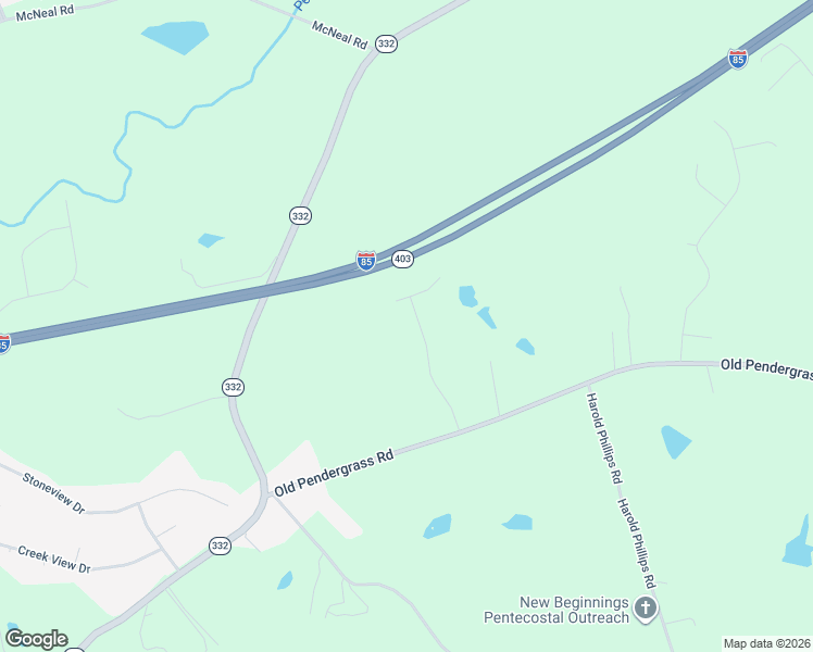 map of restaurants, bars, coffee shops, grocery stores, and more near 277 Kendall Creek Drive in Jefferson