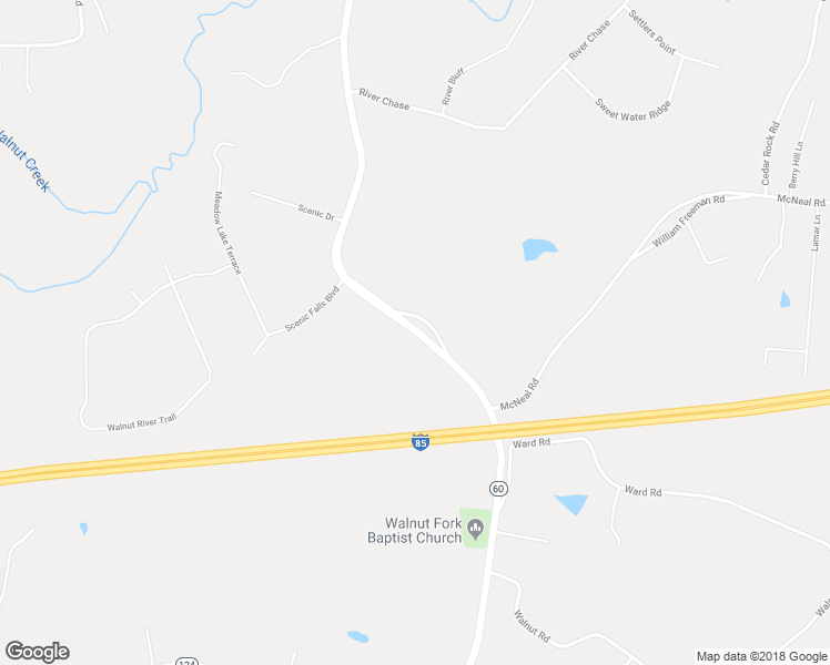 map of restaurants, bars, coffee shops, grocery stores, and more near 1191 Highway 60 in Hoschton