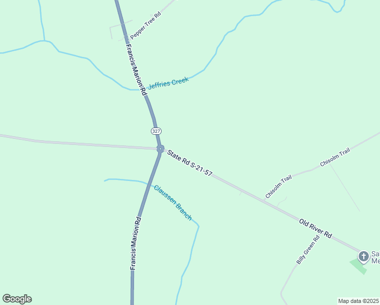 map of restaurants, bars, coffee shops, grocery stores, and more near 5109 Old River Road in Florence