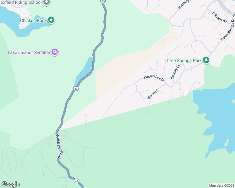 map of restaurants, bars, coffee shops, grocery stores, and more near 2253 Kirsten Lee Drive in Westlake Village