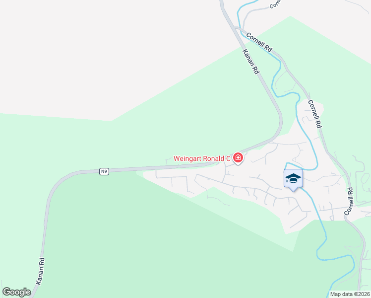 map of restaurants, bars, coffee shops, grocery stores, and more near 3701 Kanan Road in Agoura Hills