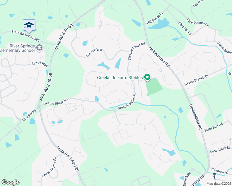 map of restaurants, bars, coffee shops, grocery stores, and more near 7 Land Stone Court in Irmo