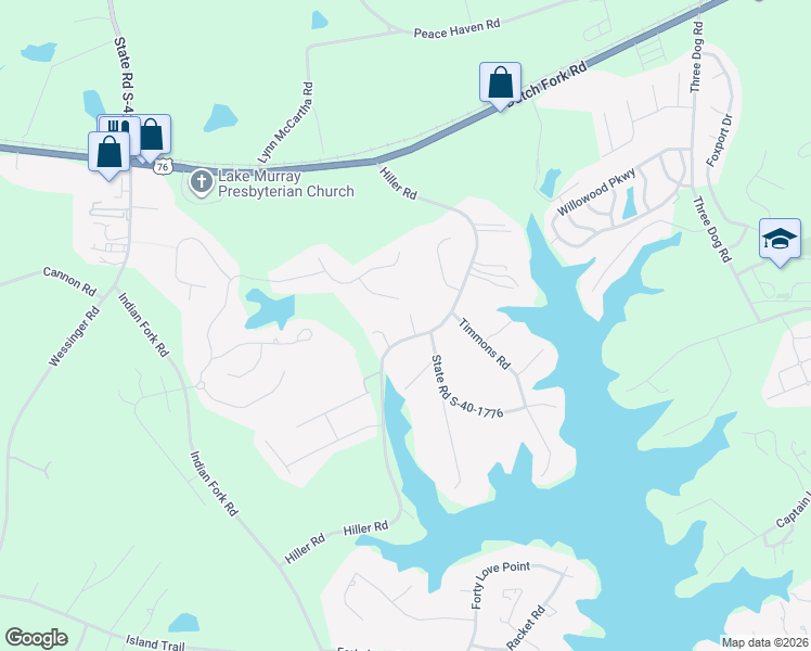 map of restaurants, bars, coffee shops, grocery stores, and more near 411 Hiller Road in Chapin