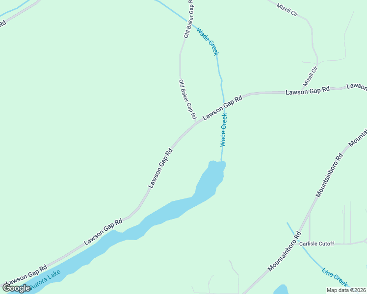 map of restaurants, bars, coffee shops, grocery stores, and more near 2394 Lawson Gap Road in Boaz