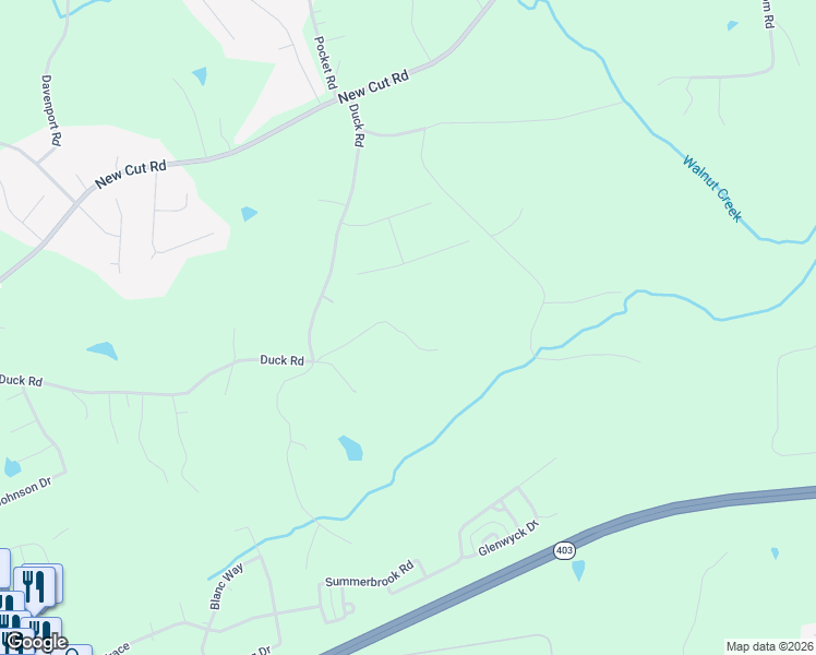 map of restaurants, bars, coffee shops, grocery stores, and more near 37 Smith Circle in Braselton