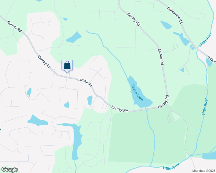 map of restaurants, bars, coffee shops, grocery stores, and more near 1614 Hilltop Court in Woodstock