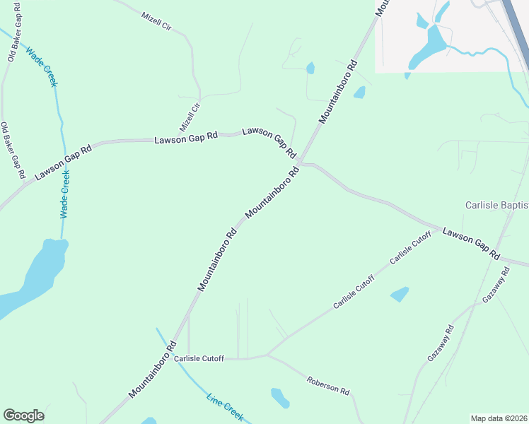 map of restaurants, bars, coffee shops, grocery stores, and more near 1596 Mountainboro Road in Boaz