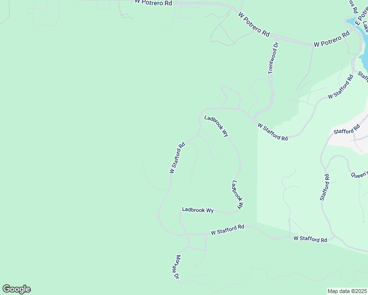 map of restaurants, bars, coffee shops, grocery stores, and more near 508 West Stafford Road in Thousand Oaks