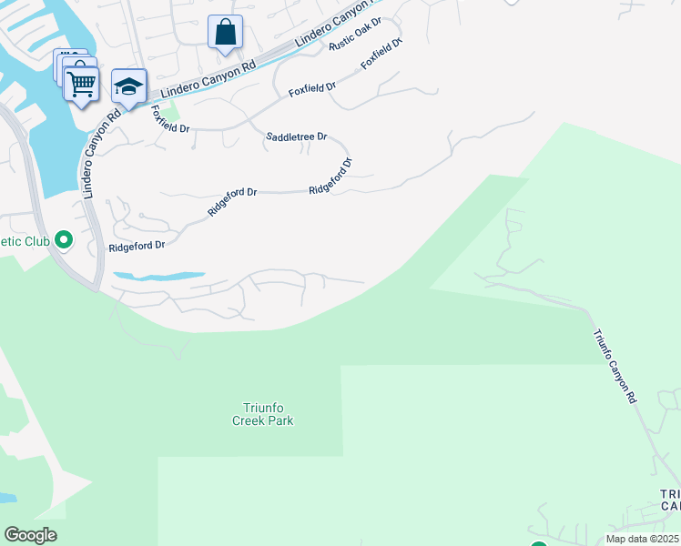 map of restaurants, bars, coffee shops, grocery stores, and more near 145 Sherwood Drive in Westlake Village
