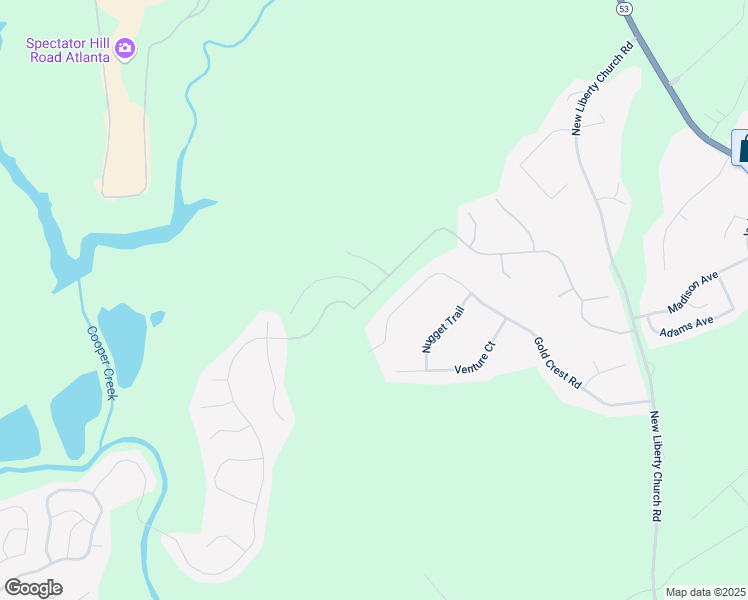 map of restaurants, bars, coffee shops, grocery stores, and more near 1499 Liberty Park Drive in Braselton