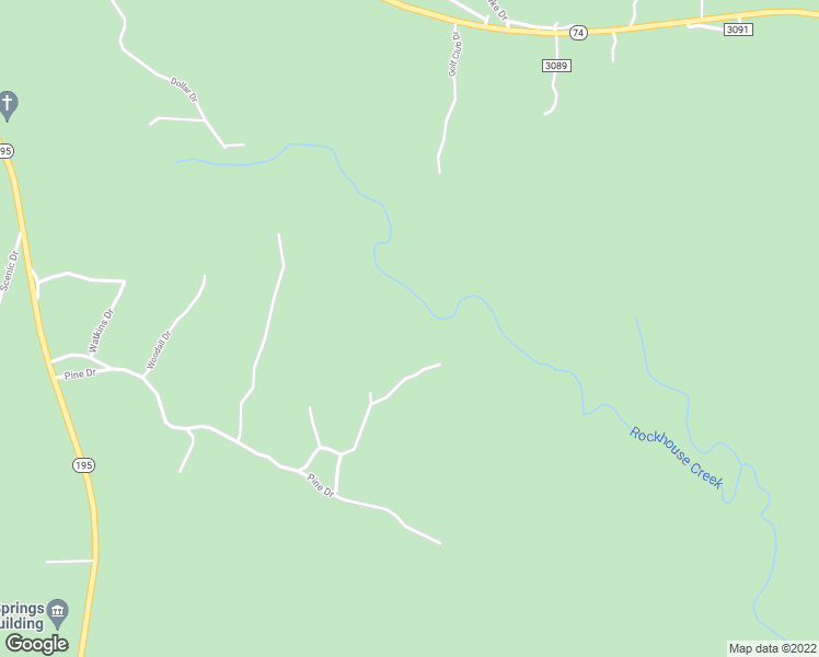 map of restaurants, bars, coffee shops, grocery stores, and more near 22 Lynn Rd in Double Springs