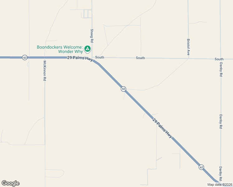 map of restaurants, bars, coffee shops, grocery stores, and more near 6786 Sand Pit Ranch Road in Twentynine Palms
