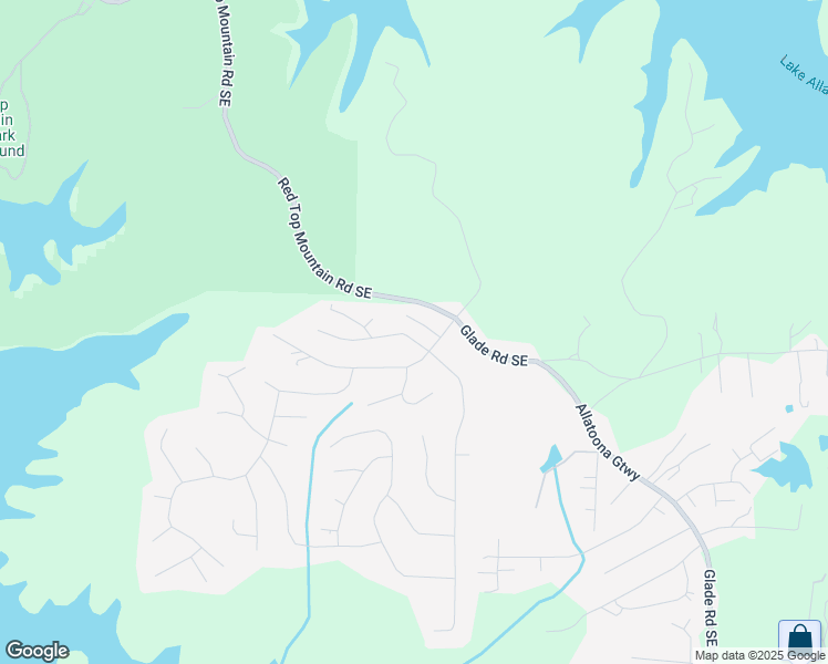 map of restaurants, bars, coffee shops, grocery stores, and more near 7303 Lucky Lane in Acworth