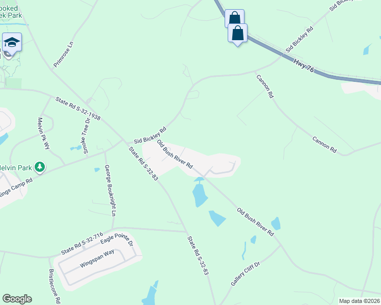 map of restaurants, bars, coffee shops, grocery stores, and more near 112 Peregrine Court in Chapin